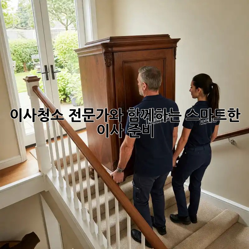 이사청소 전문가와 함께하는 스마트한 이사 준비! ✨