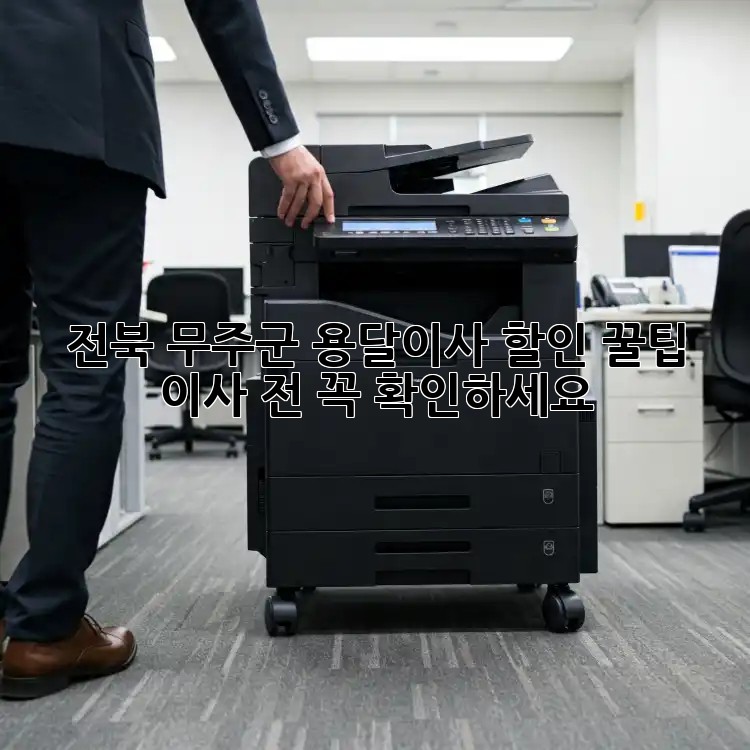 전북 무주군 용달이사 할인 꿀팁! 이사 전 꼭 확인하세요!