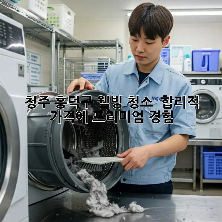 청주 흥덕구 웰빙 청소 ✨ 합리적 가격에 프리미엄 경험!