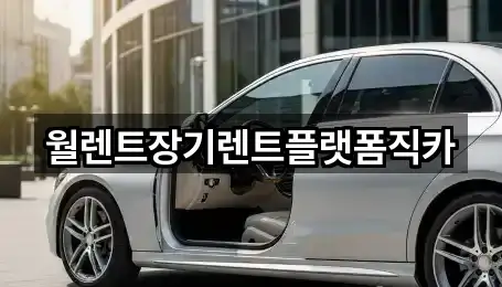 경기도 현암동 장기렌트카 2곳 근처 총정리