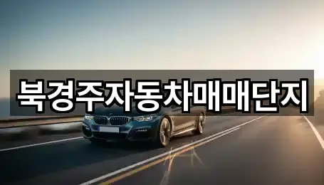 북경주자동차매매단지