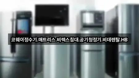 경기도 안양 동안구 비산동공기청정기렌탈 5곳 최신 위치