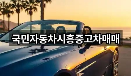 국민자동차시흥중고차매매