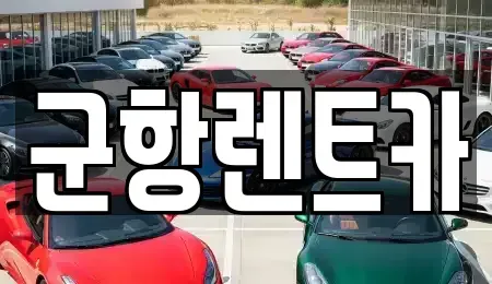 경남 창원시 진해구 대천동 렌트카 전문 군항렌트카