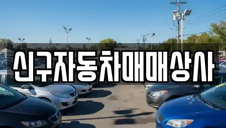 경남 창원시 진해구 대천동 중고차 전문 신구자동차매매상사