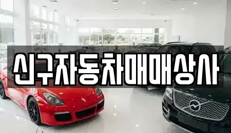 경북 포항시 북구 항구동 중고차 전문 신구자동차매매상사