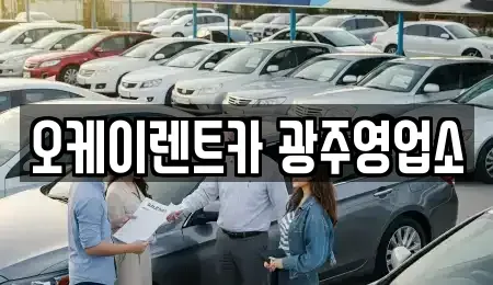 광주광역시 광산구 도산동 장기렌트카 전문 오케이렌트카 광주영업소