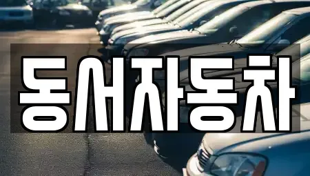 부산광역시 동구 초량동 중고차매매 전문 동서자동차
