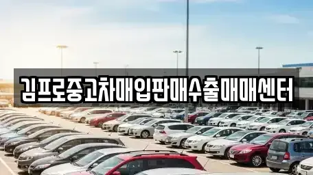 부산광역시 동구 초량동 중고차매입 전문 김프로중고차매입판매수출매매센터