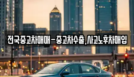 부산광역시 동구 초량동 중고차매입 전문 전국중고차매매-중고차수출,사고노후차매입