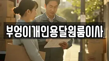 부엉이개인용달원룸이사