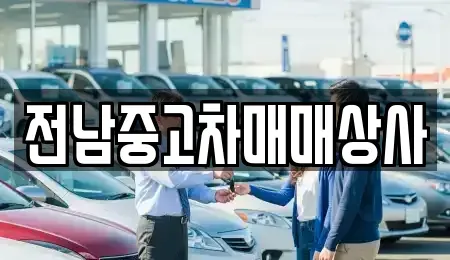 전라남도 나주시 경현동 중고차 전문 전남중고차매매상사
